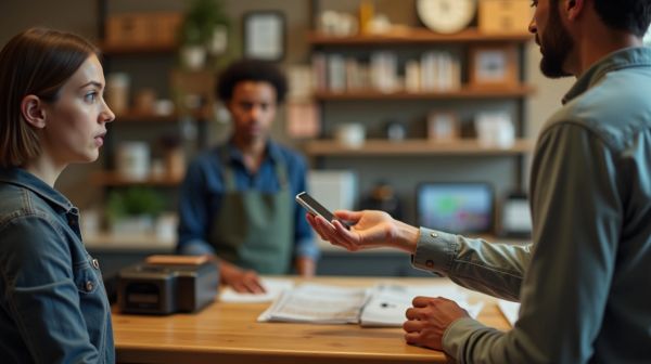 Le commerçant qui rend une commande en trente secondes garde son client