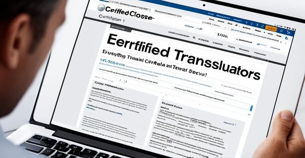 Tout savoir sur le traducteur assermenté : coûts, délais et services